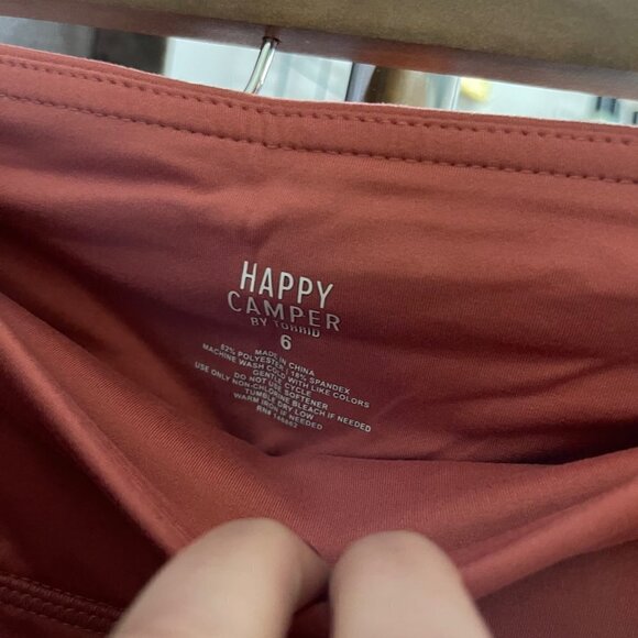 Torrid Womens NWT Pink Super Soft Performance Jersey 9Inch Active Bike Shorts 6X - Picture 3 of 8